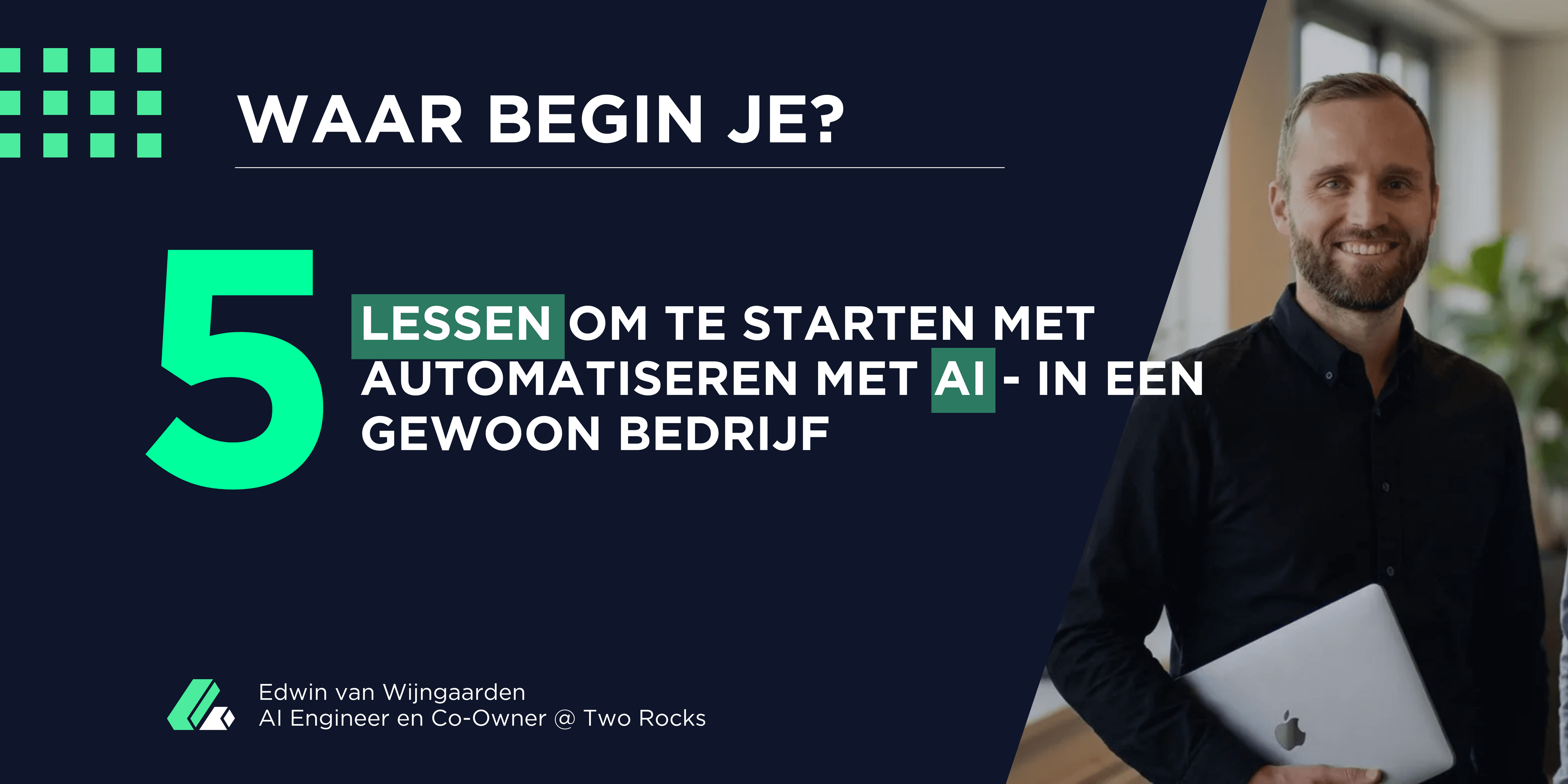 Automatiseren met AI in een gewoon bedrijf: mijn 5 keuzes om te beginnen